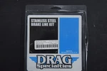 Drag Specialties 1741-2544 Stainless Steel Brake Line Kit For Harley-davidson. Fixed Price $20.00.