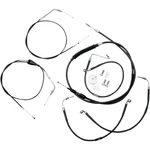 Standard Black Vinyl Braided Handlebar Cable/brake Line Kit LA-8005KT-13B. Fixed Price $462.24.