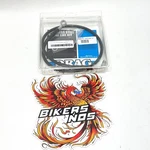 Drag Specialties 2018-2024 Softail Upper Front Brake Line +4" Black 1741-5796. Fixed Price $60.00.