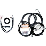 Choppers 0610-1760 LA-8053KT2-19B Complete Black Vinyl Braided Handlebar. Fixed Price $394.99.