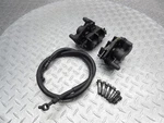 2009 07-09 Kawasaki KLE650 LE650A Versys Oem Front Brake Calipers Line Hose. Fixed Price $57.09.