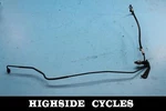 1423 09 Harley-davidson Street Glide Rear Master Cylinder To Abs Unit Brake Line. Fixed Price $30.00.