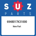 69480-17K31-000 Suzuki Hose 6948017K31000, New Genuine Oem Part. Fixed Price $100.24.