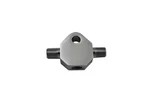 Chrome Brake Line Tee For Harley-davidson. Fixed Price $38.99.