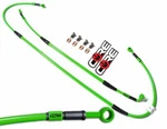 Brake Lines Kawasaki KX250F 2012-2020 2021 2022 Front Rear Green Steel Braided. Fixed Price $159.00.