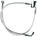Magnum Polished Stainless Brake Line Rear For Harley Fxd 00-07 5616 17411068. Fixed Price $78.26.
