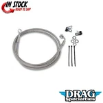 Drag Specialties 1741-2661 Front +10" Extended Stainless Steel Brake Line Kit. Fixed Price $54.55.