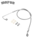 37" Braided Upper Brake Line For Harley Softail 38152-11 41800217 45829-11 Abs. Fixed Price $26.39.