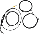 La Choppers Cable/brake Line Kit - 15" 17" Ape Hanger Handlebars. Fixed Price $403.99.