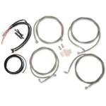 Choppers 0610-1946 LA-8054KT2-16 Complete Stainless Braided Handlebar. Fixed Price $412.99.