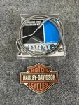 Drag Specialties +6" Front Stainless Steel Brake Line 15+FLTR 1741-4500. Fixed Price $65.00.