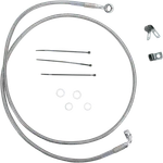 Drag Specialties Brake Line Front +10" Stainless Steel 640210-10. Fixed Price $61.90.