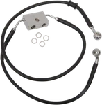 Drag Specialties Extended Stainless Steel Front Brake Line Kit 15-1/2" 25-3/4.... Fixed Price $110.99.