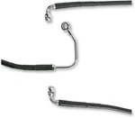 Drag Specialties Brake Line Front (lower/mid) Abs Black 691183-BLK. Fixed Price $109.15.