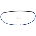 Tusk Front Steel Braided Brake Line Blue For Yamaha YZ125 YZ250F YZ450F. Fixed Price $51.24.