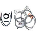 Choppers 0610-1248 LA-8052KT2-08 Complete Stainless Braided Handlebar. Fixed Price $397.99.