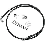 Drag Specialties 1741-2580 Vinyl Covered Stainless Front Upper Brake Line Kit. Fixed Price $54.55.