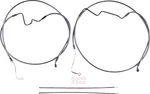 Magnum - AS470164RAD Brake Line Kit Lower Bp +4" 35? Radial Electra Glide Ultra. Fixed Price $263.65.