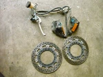 97-07 Yamaha YZF600 Thundercat Oem Front Brake Caliper Disc Set 4SV-2580U-00-00. Fixed Price $112.49.