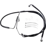 Drag Specialties +2" Brake Line Front Black Vinyl 08-13FLT 620085-2BLK. Fixed Price $117.25.