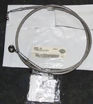 Harley 45230-04 Ss Braided Brake Line +6 Nos Oem. Fixed Price $22.00.