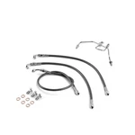 For Harley Dyna 42163-08A 42480-09 41800295A Non-abs Black Front Brake Line Kit. Fixed Price $72.89.