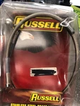 Russell Rear Brake Hose Harley 86-91 Flt, Fltc, Flht, Flhtc, Flhtcu R08847DS. Fixed Price $45.95.