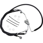 Drag Specialties 1741-2511 +6" Extended Length Black Vinyl Brake Line Kit. Fixed Price $120.70.