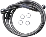 Drag Specialties Standard Length Front Stainless Steel Brake Line Kit Clear 1.... Fixed Price $73.99.