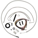 Choppers 0610-1188 LA-8010KT2-08 Complete Stainless Braided Handlebar. Fixed Price $494.99.