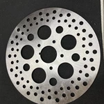 Russell 5 Shot Stainless Cross Drilled Single/dual Front Brake Rotor 47000. Fixed Price $120.00.