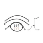 66.75 Extended Length Hydraulic Front Brake Line Kit For Harley Touring Non-abs. Fixed Price $68.36.