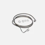 Drag Specialties 15-23 Harley Fltrx Dual Disc Frnt Upper Brake Line 4" 1741-4499. Fixed Price $77.46.