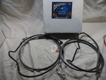 Magnum AS47016 Black Brake Line Kit Front Lower Harley Davidson Touring 14-22. Fixed Price $150.00.