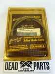 Harley Russell 30" Braided Stainless Brake Line Hose 58112. Fixed Price $48.40.
