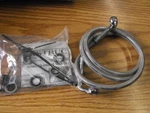 Harley Davidson Genuine Nos Front Fxst Stainless Steel Brake Line Kit 44815-00A. Fixed Price $40.00.