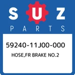 59240-11J00-000 Suzuki Hose,fr Brake NO.2 5924011J00000, New Genuine Oem Part. Fixed Price $80.20.