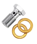 Goodridge Deluxe Professional Builders Brake Line Banjo Bolt Single 7/16"-24. Fixed Price $13.89.