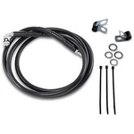 Drag Specialties 1741-2583 Extended Length Black Vinyl Front Brake Line Kit. Fixed Price $54.55.