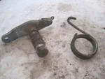 77-78 Yamaha Rear Brake Shaft And Spring Assembly. Fixed Price $8.00.