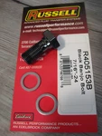 Russell Fittings 7/16-24 Banjo Bolt & Washers Black Chrome R405153B. Fixed Price $23.00.