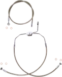 Magnum Xr Stainless Extreme Response Brake Line Kit 23" 16-1/4"HARLEY Fl SSC13. Fixed Price $157.09.