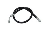 Vtwin Black Rubber 25 1/2" Rear Motorcycle Brake Hose Fits 1979-1983 Harley Fx. Fixed Price $65.00.
