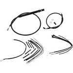 Burly Brand B30-1253 Jail Cable Kit- 14" Handlebars Black Vinyl. Fixed Price $399.55.