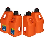 Set Of 4 30-1195 LC2 Fuel Gas Utility Container Orange Gallon 10"X10"X22". Fixed Price $190.99.