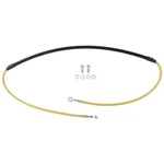 Tusk Front Motorcycle Steel Braided Brake Line Cr Style Yellow. Fixed Price $56.45.