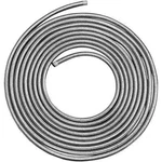 New Drag Specialties Braided Oil/fuel Line Stainless Steel 1/4" 3' DS-096605. Fixed Price $22.99.