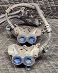 2003, 2004,2005 Yamaha R6 Front Calipers And Brake Lines. Fixed Price $45.00.