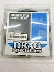Drag Specialties 1741-3844 Ss Brake Line Kit Fwg 12-13BK Up + 10. Fixed Price $50.00.