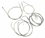 Baron Throttle-clutch-brake Cable Kit Stainless 15"-17" Bars (BA-8014KT-16). Fixed Price $312.85.